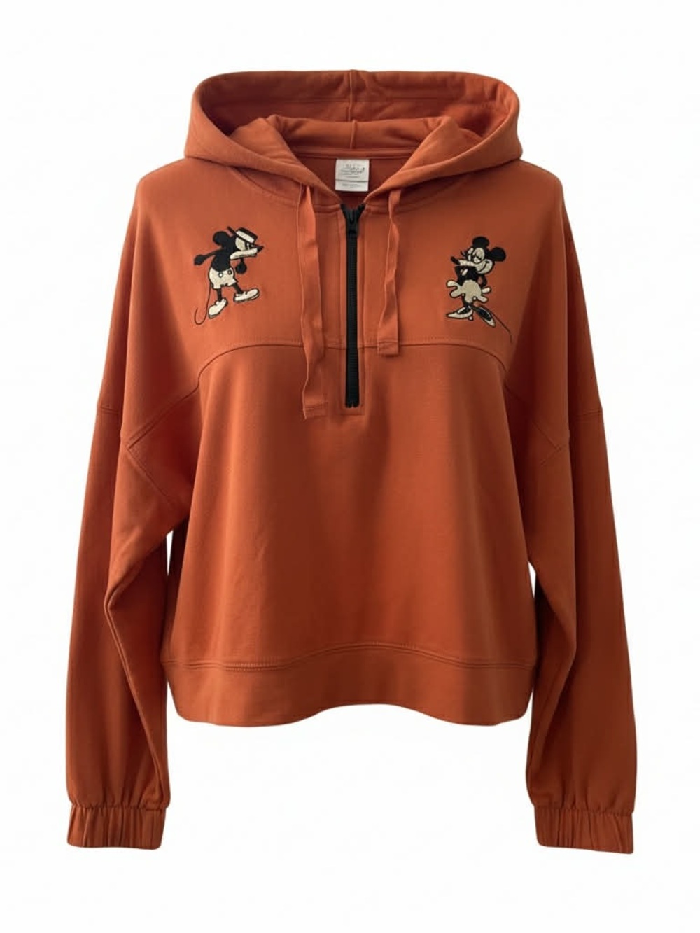 Authentic Disney pullover 3/4 zip hoodie 04-26-04 B